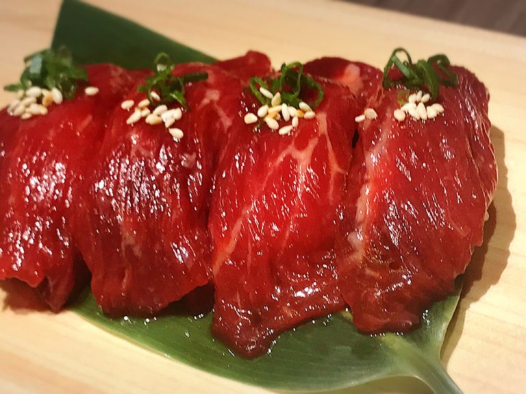 肉寿司　マレーシアクアラルンプールグルメ新日本焼肉党
