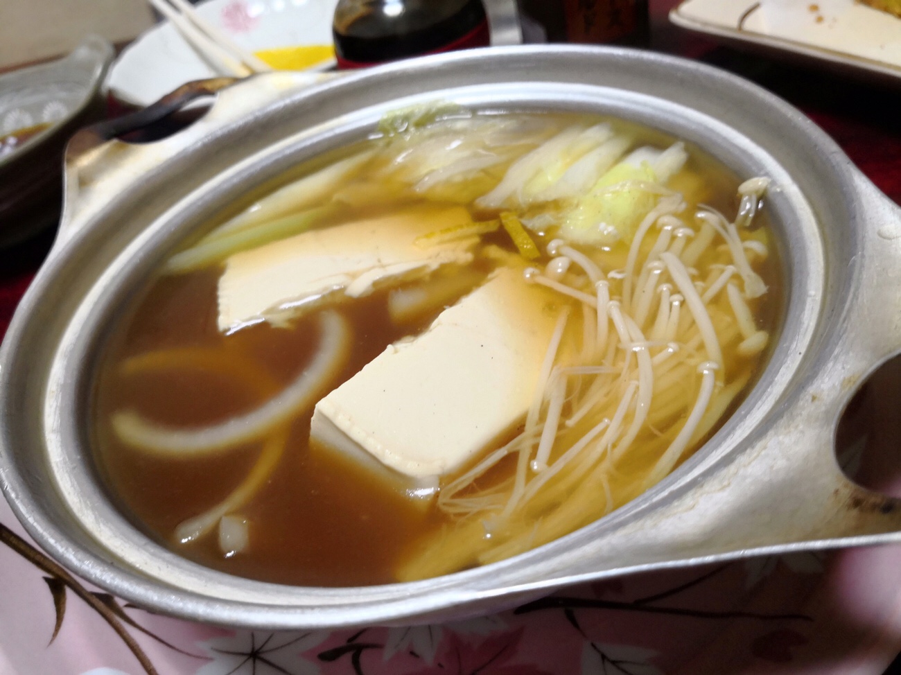 呉グルメ食べ歩き　スープ豆腐