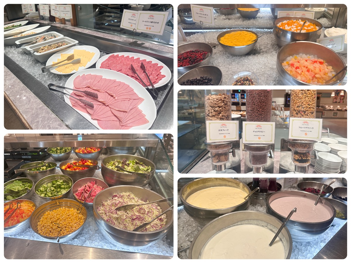 ホテルハワイアンズ　朝食ビュッフェ