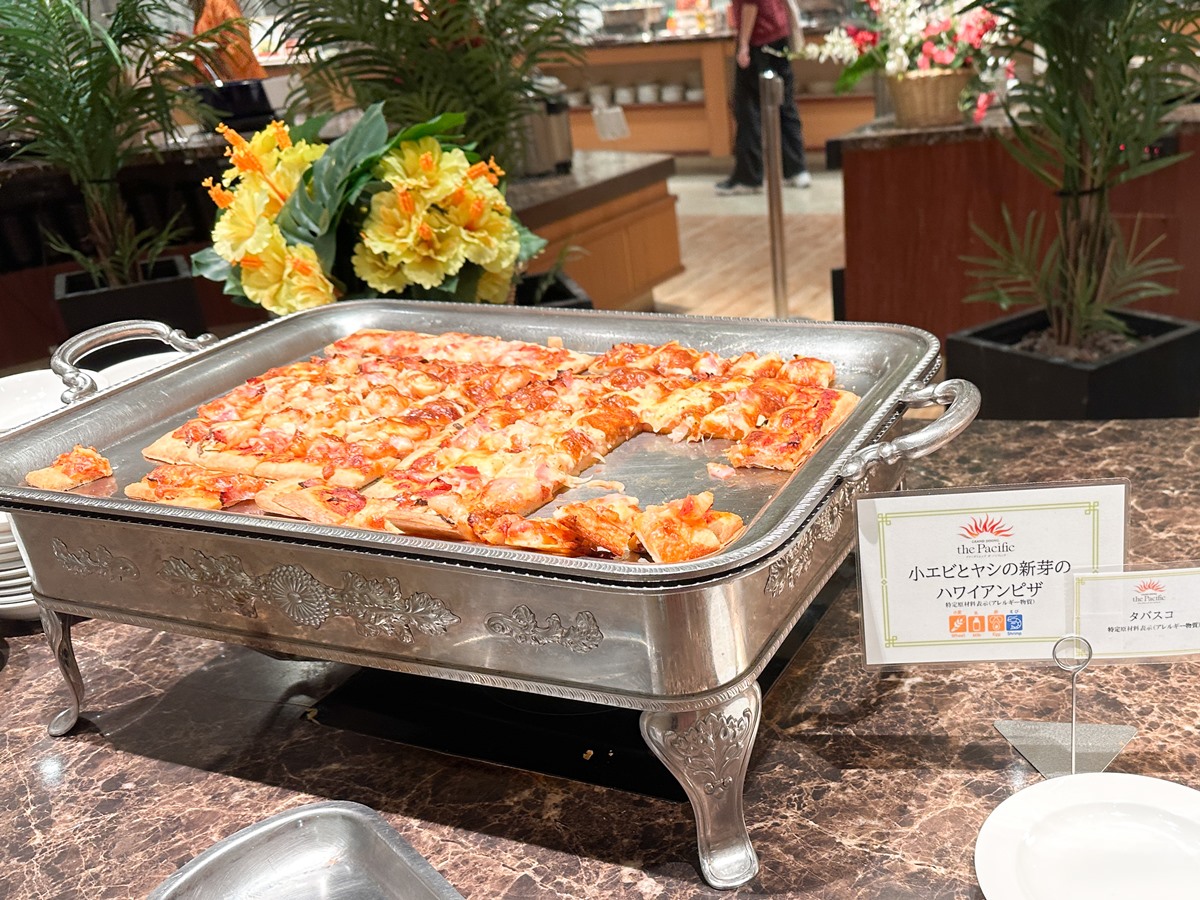 ハワイ料理　ホテルハワイアンズの食事